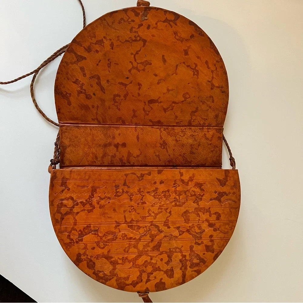 Vintage handmade purse from Benin - Picture 6 of 12